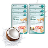 Epielle Intensive Repairing Hand Mask pack closeup highlights instant hydration for dry hands.