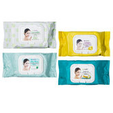 Epielle makeup remover wipes bottle closeup for gentle, all-skin cleansing