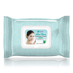 Epielle makeup remover wipes cucumber infusion visualized for refreshing cleanse