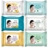 Epielle Makeup Remover Wipes pack of six, ideal for quick cleansing and makeup removal.