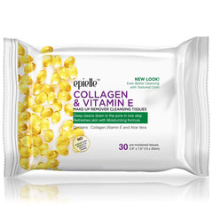 Epielle makeup remover wipes infused with tea tree and aloe vera for refreshing cleanse