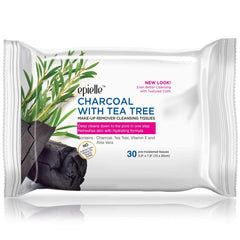 Epielle makeup remover wipes removing waterproof mascara with gentle fibers