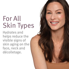 Epionce Intensive Nourishing Cream applied to face, enhancing moisture and comfort for sensitive skin.