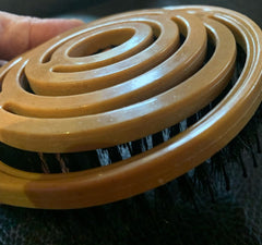 Epona Queen's Brush Wheat pack shown as a compact grooming kit for on-the-go care.