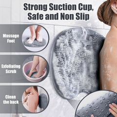 Eptchn CleanFootFlex back-massage design demonstrates tension-relief feature