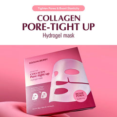 EQQUALBERRY pore-tight mask sheets open, four-sheet pack enables at-home pore care routine.