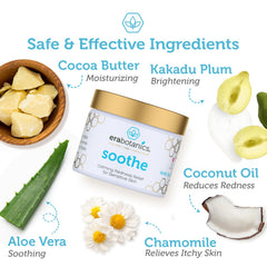 Era Organics cream-redness-relief hands-apply demonstrates convenient use for daily skincare routines.