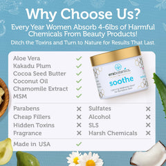 Era Organics cream-redness-relief manuka-honey-ingredient image underscores soothing botanicals and natural origins.