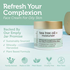 Era Organics Tea Tree Cream bottle and packaging on display
