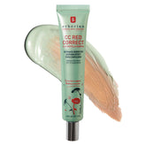 Erborian CC Red Correct tube front view showing redness coverage and natural glow.
