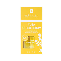 Close-up of Yuza serum texture shows ultra-light formula.