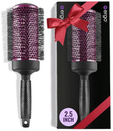 ERGO Super Gentle Round Brush barrel closeup shows even heat distribution for smooth blowouts.