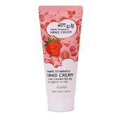 esfolio Sweet Strawberry Hand Cream tube delivering hydration to dry hands