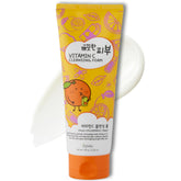 Esfolio Vitamin C Cleansing Foam bottle with pump shows daily cleansing and hydration.