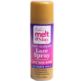 Esha MELT N SLAY bottle pour demonstrates easy application for strong hold on lace wigs.