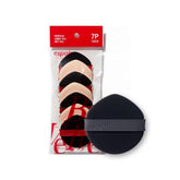 Espoir Be Velvet Air Puff set shows soft round sponge for smooth, even foundation application.