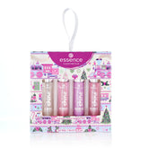 essence Extreme Shine lip gloss gift set packaging with festive design for gifting