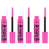 essence I Love Extreme Crazy Volume Mascara pack 3 tube front for bold lashes