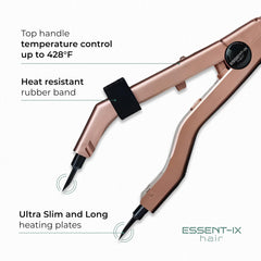 ESSENT-IX slim long plates enable precise root access during application.