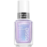 essie Ethereal Escape bottle reveals purple polish with blue shimmer pearls for a dreamy, dimensional look.