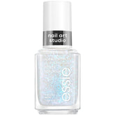 essie Dimensión Divina: efecto perlado azul para un acabado suave en uñas.