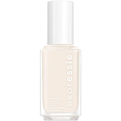 Essie Expressie Daily Grind bottle with fast-dry cream eggshell white polish