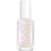 essie expressie quick dry top coat iced out fx shows icy holographic shimmer for nails
