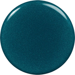 essie Gel Couture teal swirl brush stroke demonstrates precise at-home application.
