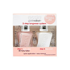 Essie Gel Couture top coat bottle adds gel-like shine and protection.