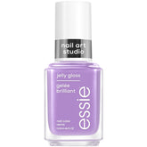 essie orchid jelly bottle closeup highlights buildable translucent purple gloss for at-home nail art