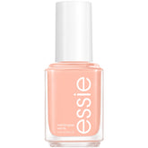 essie Sew Gifted bottle closeup shows creamy pink shade for everyday wear.
