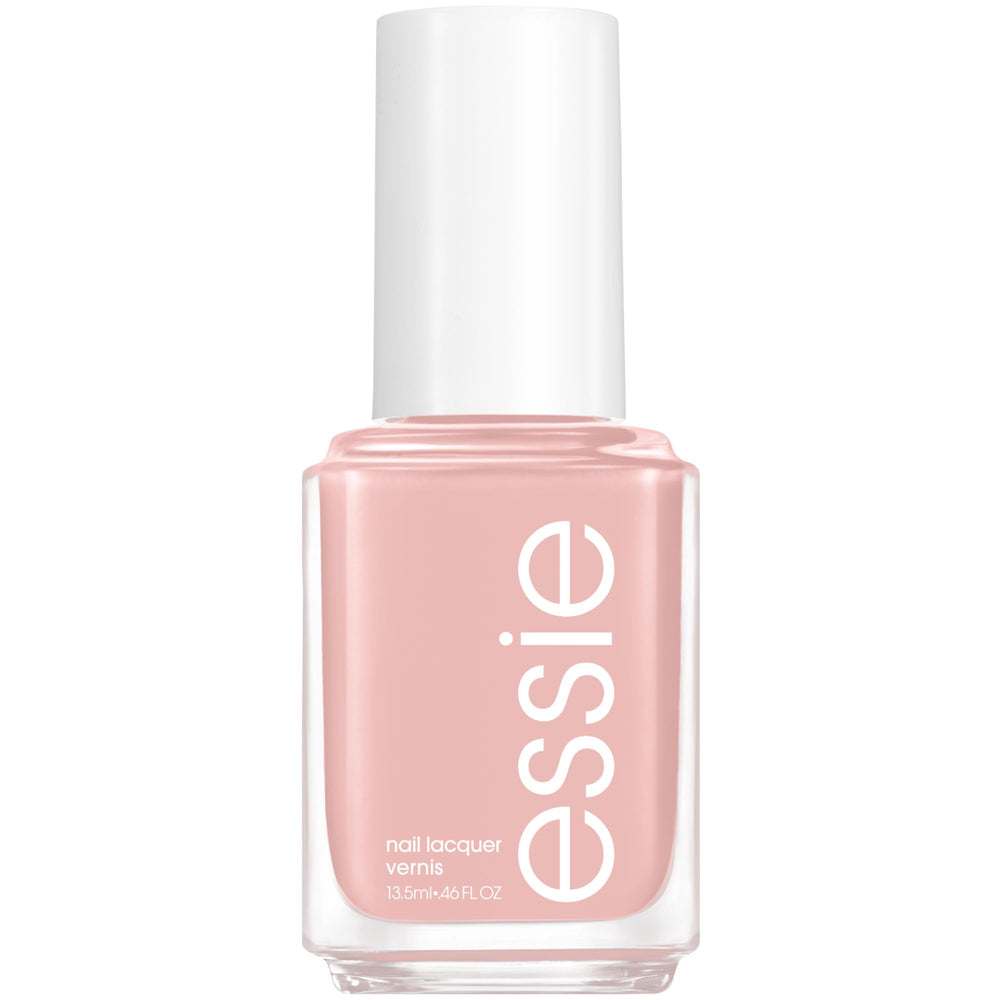 essie Topless and Barefoot glossy shine beige-nude nail color for elegant nails