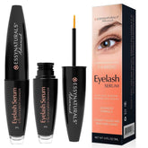 EssyNaturals Advanced eyelash serum bottle supports premium lash growth potential
