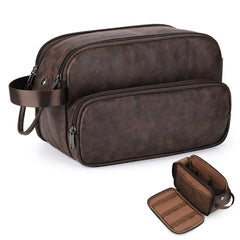 Estour Toiletry Bag showing roll-buckle closure for secure, compact travel organization