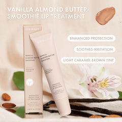 ESW Beauty Vanilla Almond Butter Lip Treatment packaging emphasizes premium design.