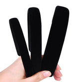 Etercycle velvet padded headband 0-6in width keeps hair neat all day.