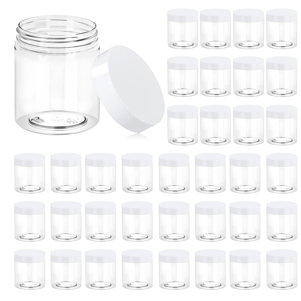 Eternal Moment 36-pack 8 oz jars front view for organized cosmetic storage