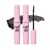 ETUDE Curl Fix Mascara packaging shows premium design for a stylish beauty look.