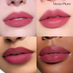 Etude Dear Darling Marker Tint 2 Mono Plum swatch shows vibrant plum color with long wear
