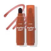 ETUDE Dear Darling Marker Tint Sweet Cinnamon packaging for portable color application.