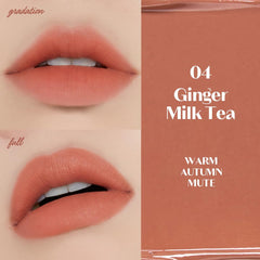 ETUDE Fixing Tint applying demonstrates creamy, lightweight application.