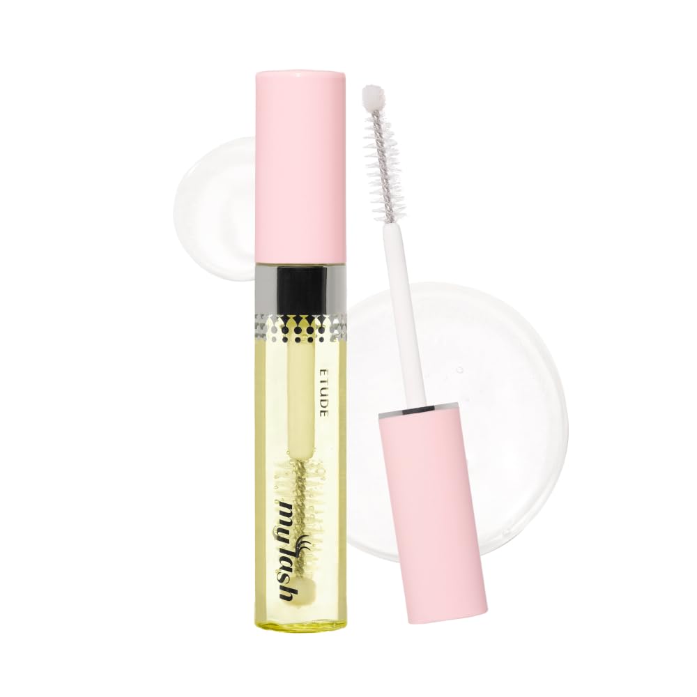 ETUDE My Lash Serum bottle close-up for daily lash conditioning.