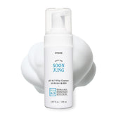 ETUDE SoonJung whip cleanser bottle with cushiony foam for gentle cleansing