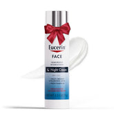 Eucerin Face Immersive Hydration Night Cream bottle for overnight hydration and smoother skin