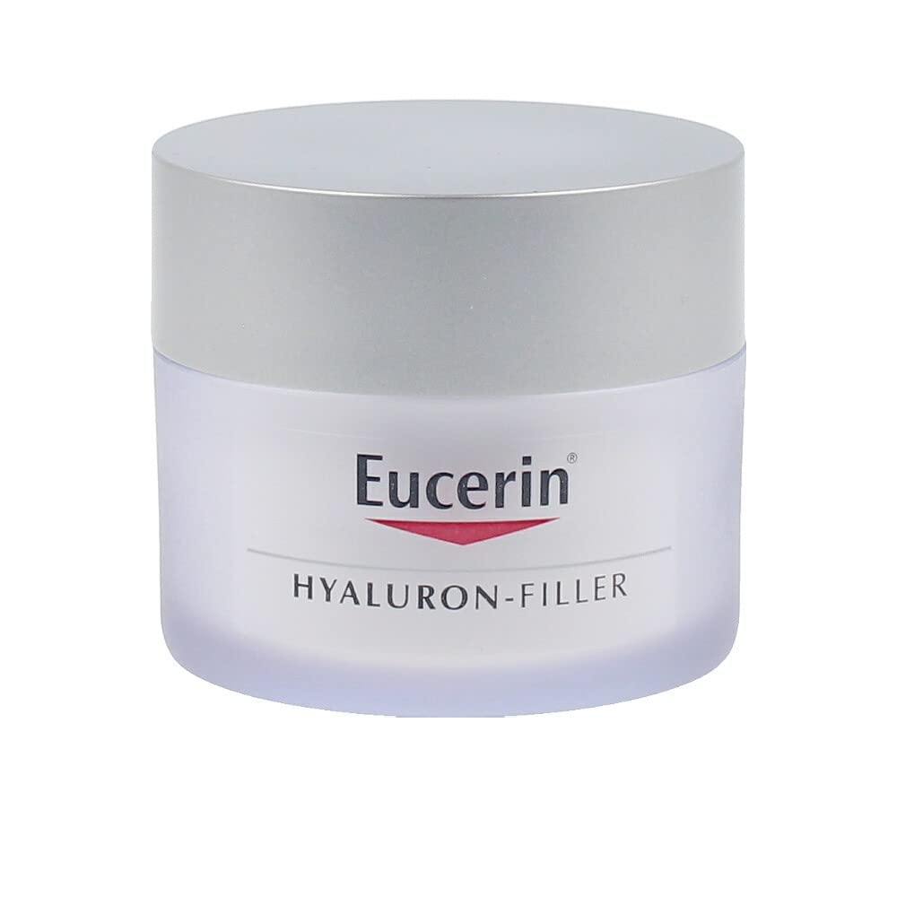 Eucerin Hyaluron-Filler x3 Day Cream SPF30 50ml bottle offering daily hydration and sun protection.