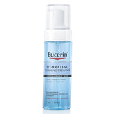 Eucerin Hydrating Foaming Daily Facial Cleanser bottle for gentle daily cleansing.