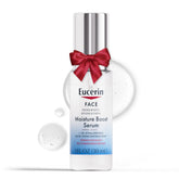 Eucerin Immersive Hydration Serum bottle front view promises lightweight hydration