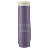 Eufora Bodifying Conditioner bottle pour showcases color protection and radiant shine.