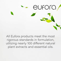 Eufora Hydration Leave-In Conditioner smooths towel-dried hair for softer stronger strands.