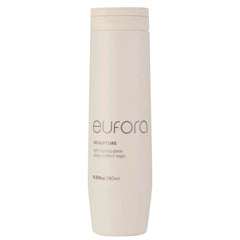 Eufora Sculpture Light Styling Glaze bottle highlights flexible hold for natural movement.
